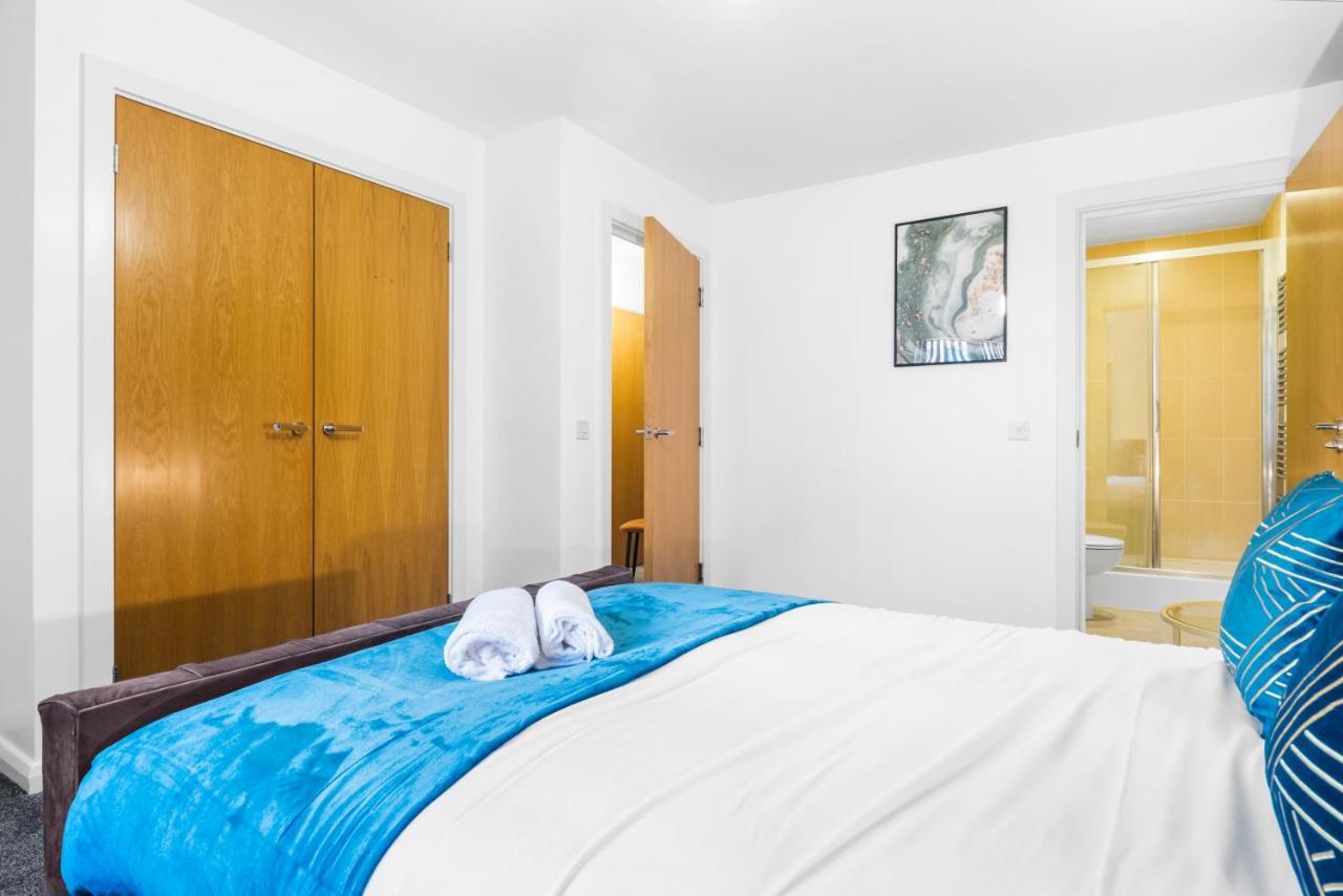 Ebra Stays - Luxury 2 Bedroom Apartment - Birmingham Exterior foto