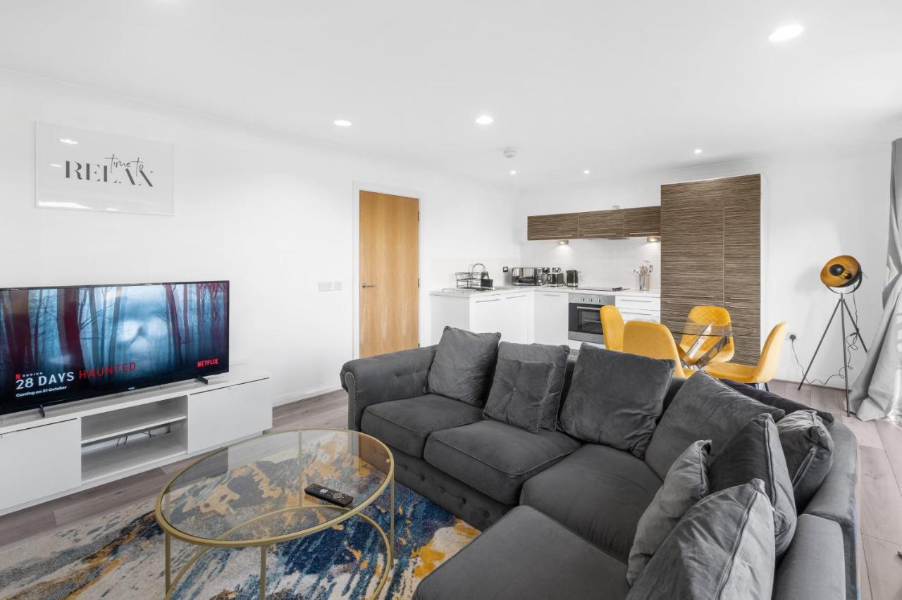 Ebra Stays - Luxury 2 Bedroom Apartment - Birmingham Exterior foto