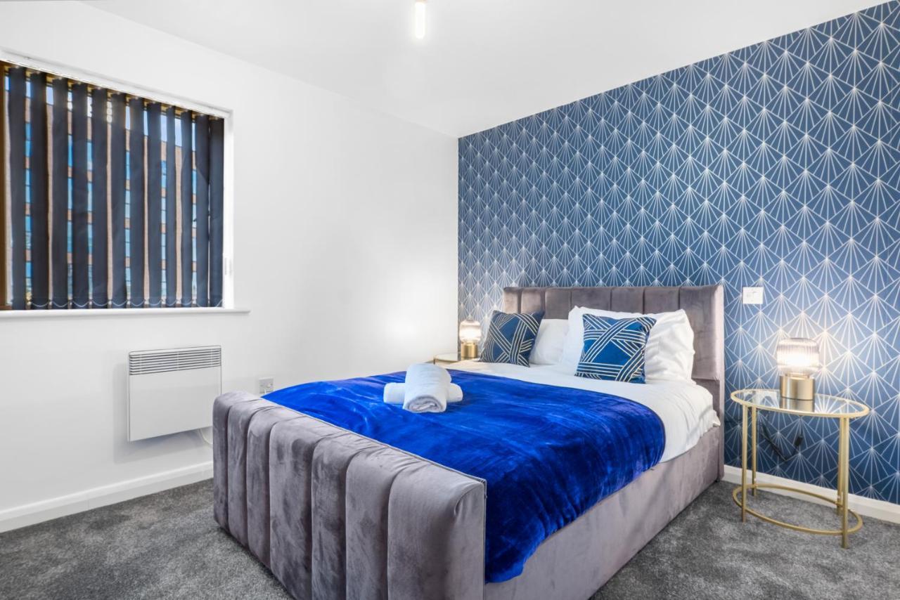 Ebra Stays - Luxury 2 Bedroom Apartment - Birmingham Exterior foto