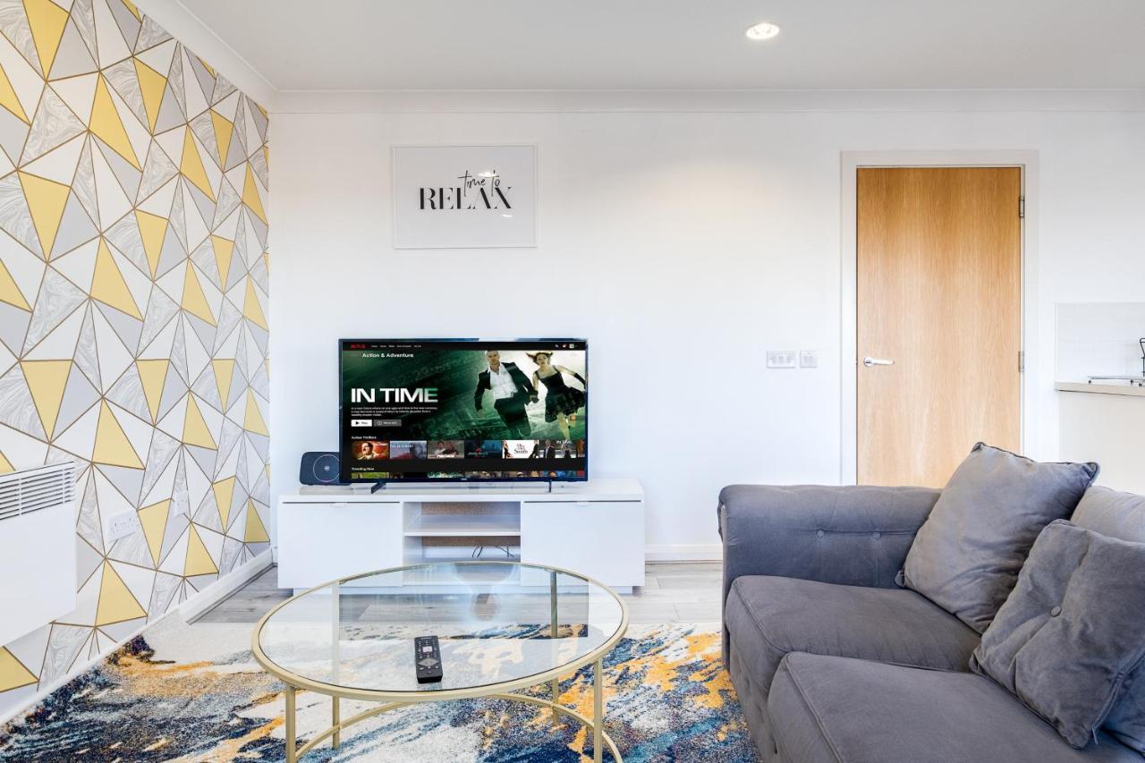 Ebra Stays - Luxury 2 Bedroom Apartment - Birmingham Exterior foto